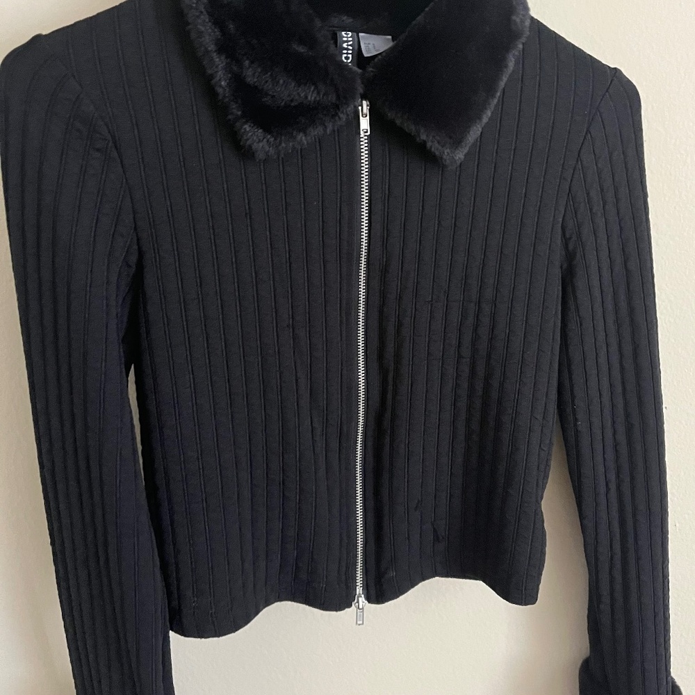 Zip-up sweater